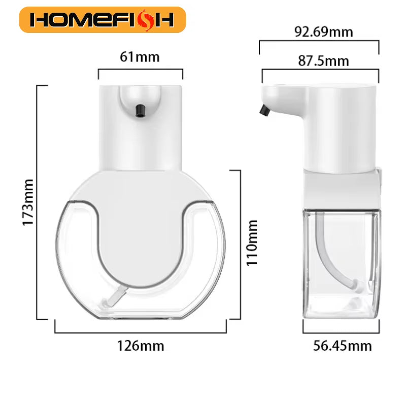 P10 Smart Soap Dispenser 420Ml Touchless Motion Sensor Washing Hand Device Wall-Mounted Liquid Soap Dispenser